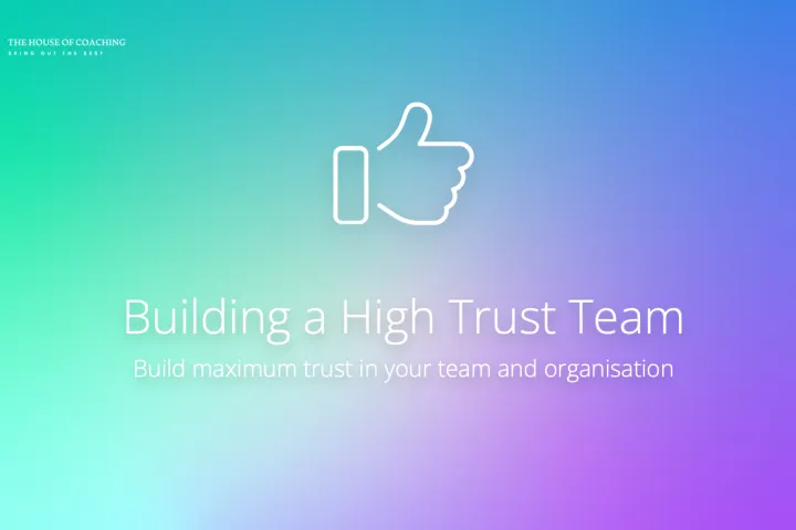 Building a High Trust Team